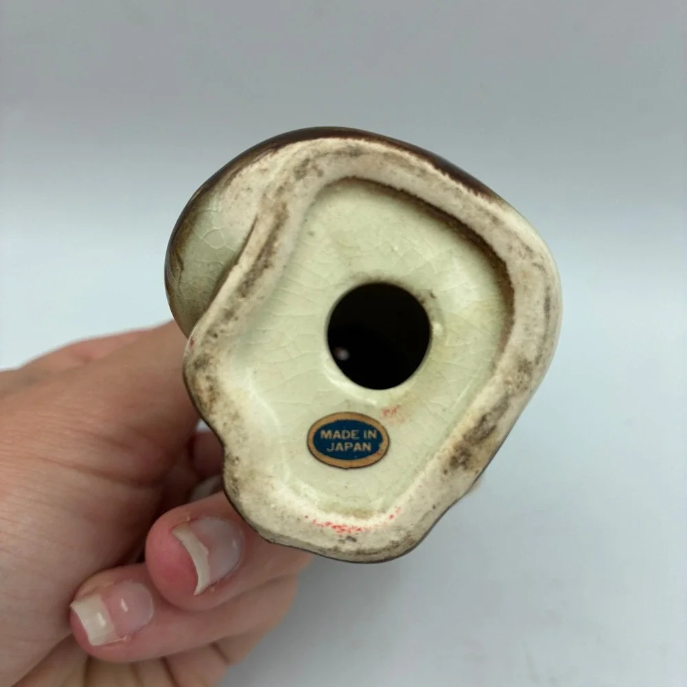 Vintage Siamese Cat Ceramic Shaker Made in Japan 4 Inch Mid Century Modern MCM
